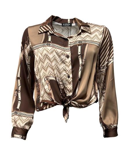 Camicia raso st. grafica