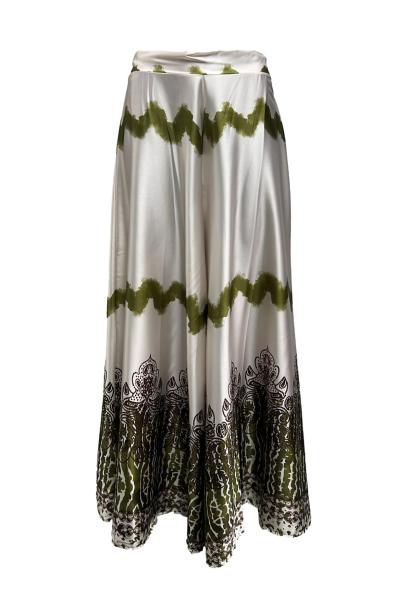 Pantalone ampio raso st.