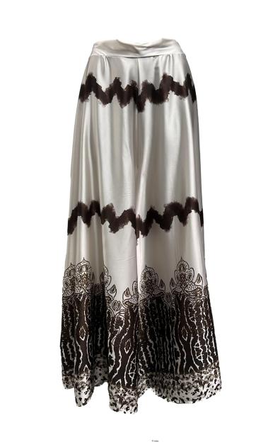 Pantalone ampio raso st.