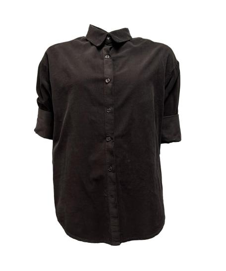 Camicia costine velluto