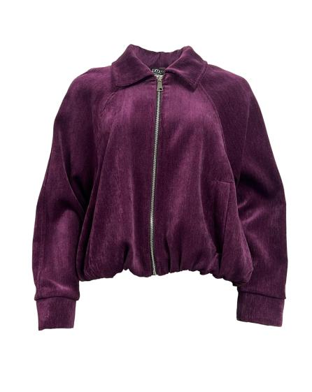 Giubbotto bomber velluto