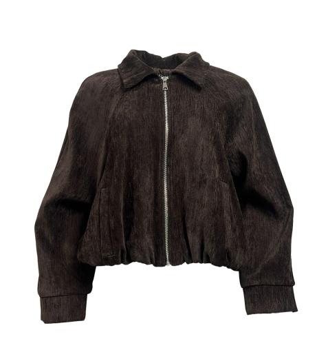 Giubbotto bomber velluto