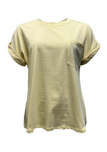 T-shirt taschino strass