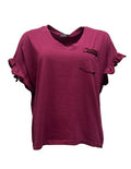 T-shirt over rouches tk