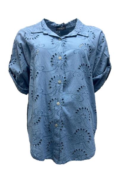 Camicia san gallo over