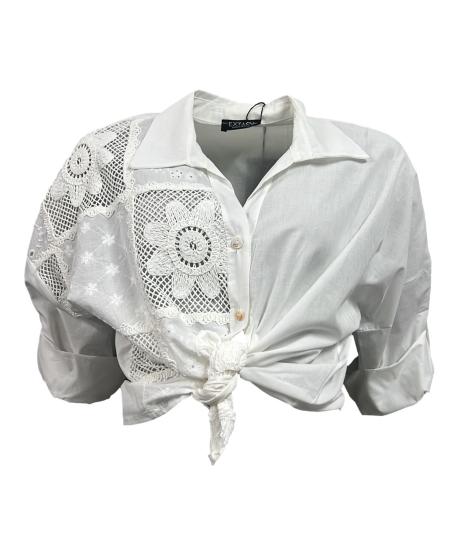 Camicia macramè