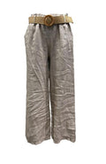 Pantalone palazzo lino