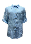 Camicia larga lino