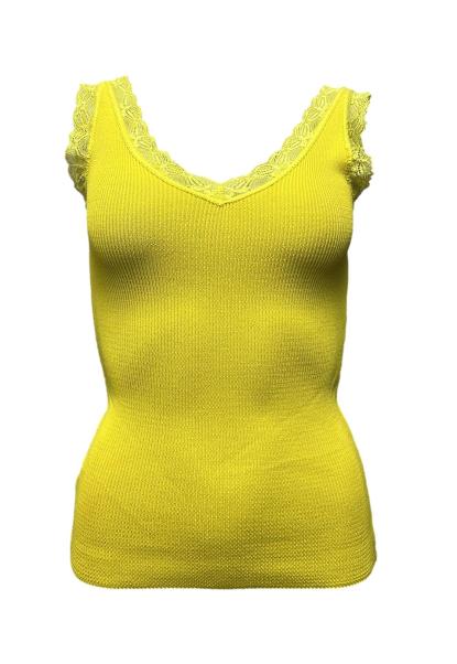 Canotta rifiniture pizzo