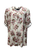 Camicia larga fiori