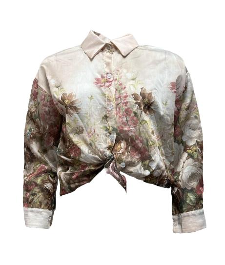 Camicia fiori colorati