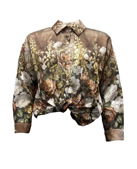 Camicia fiori colorati