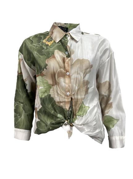 Camicia fiore nodo