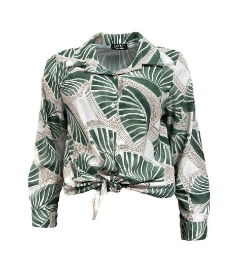 Camicia foglie