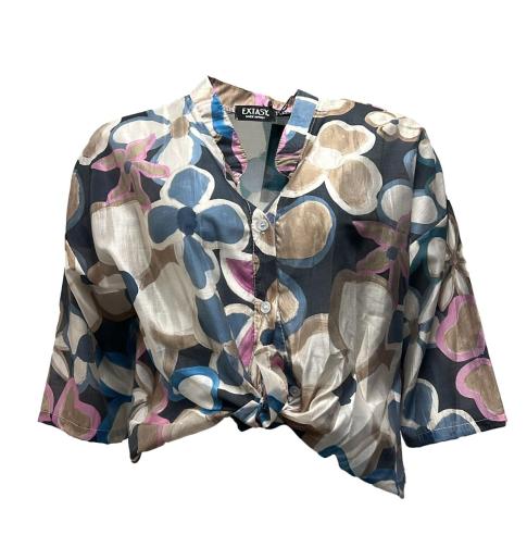 Camicia mk ampia fiori