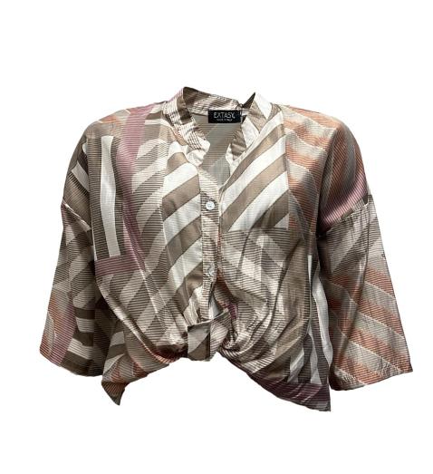 Camicia rasata righe