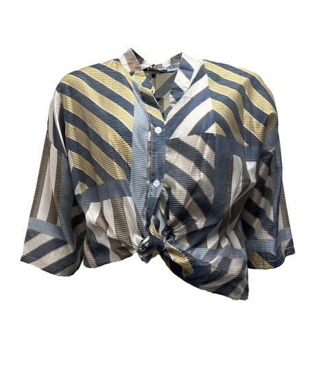 Camicia rasata righe