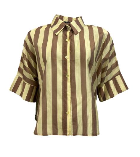 Camicia riga organza