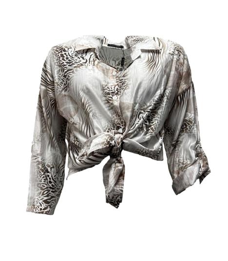 Camicia rasata maculata