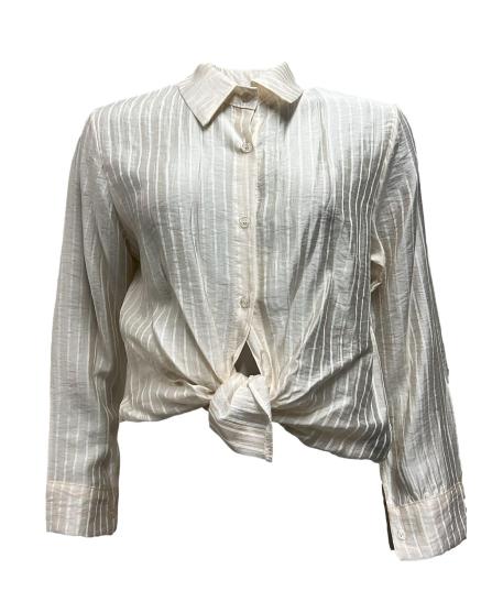 Camicia riga organza
