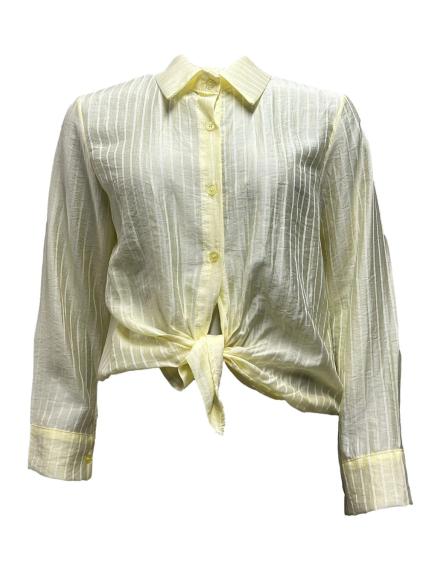 Camicia riga organza