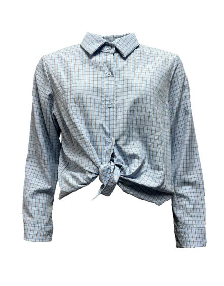 Camicia nodo quadri