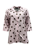 Camicia lunga pois