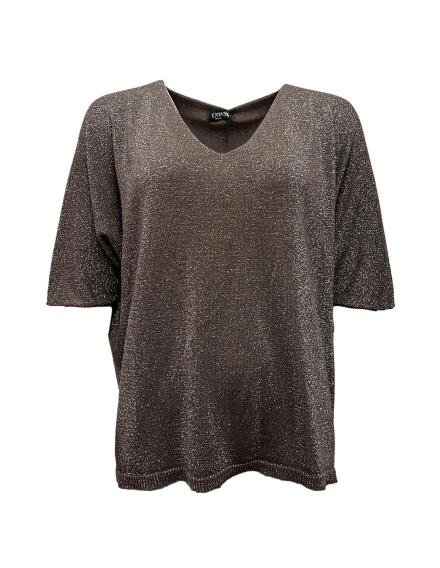 Maglia V lurex