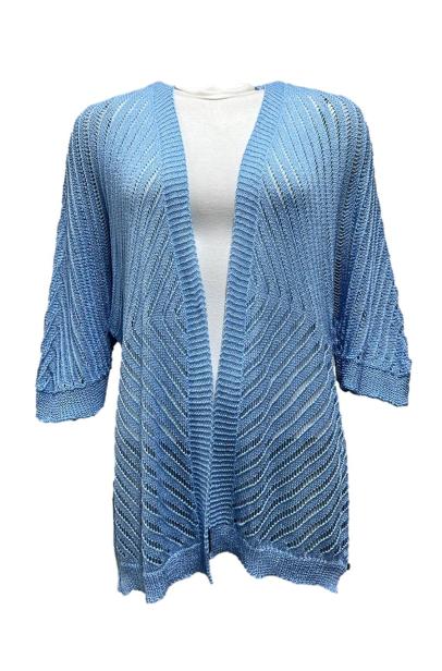 Cardigan traforato