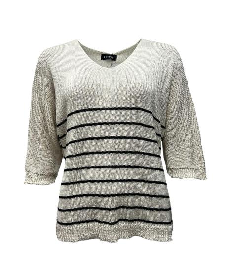 Maglia righe filo