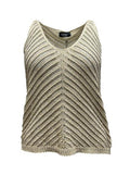 Top spiga lurex