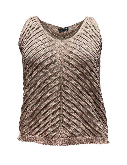 Top spiga lurex