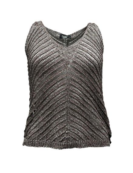 Top spiga lurex