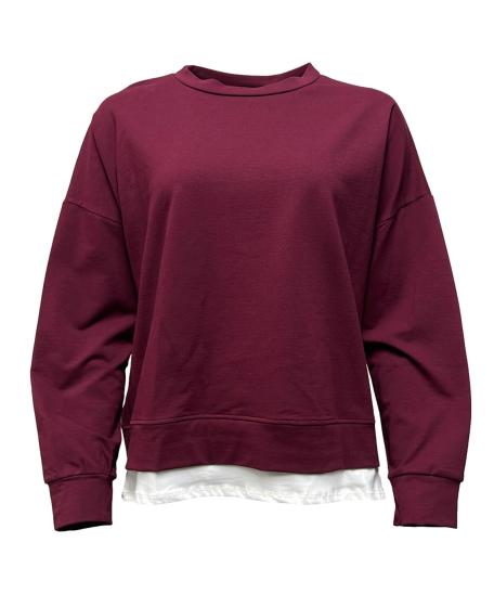 Maglia felpa fondo t-shirt