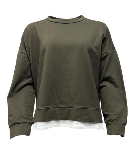 Maglia felpa fondo t-shirt