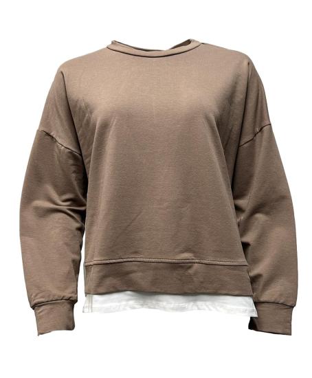 Maglia felpa fondo t-shirt