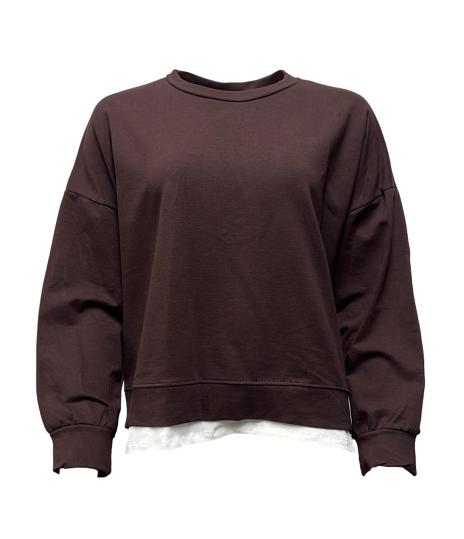 Maglia felpa fondo t-shirt