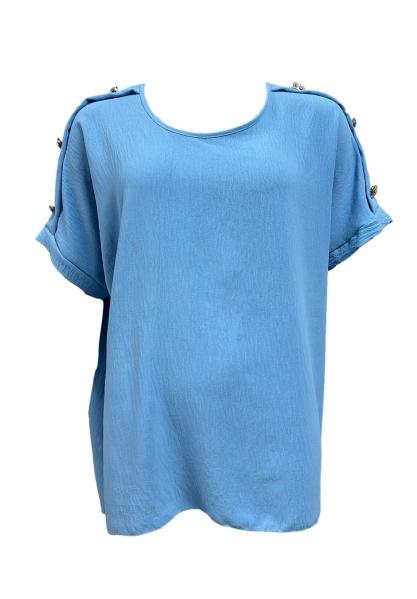 Maglia bottoni spalle
