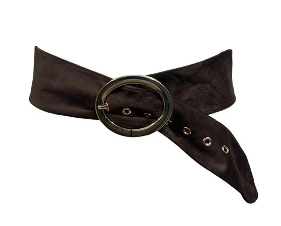 Cintura fascia camoscio