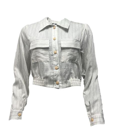Camicia corta righe