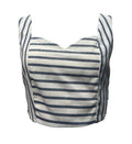 Top cuore righe