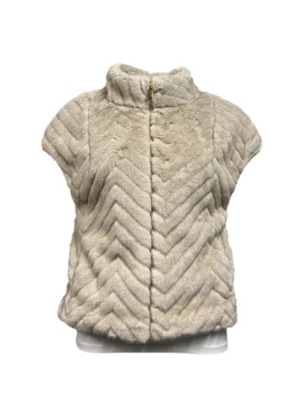 Gilet lupetto pelliccia