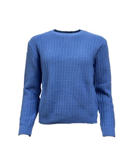 Maglione trecce svrapposte