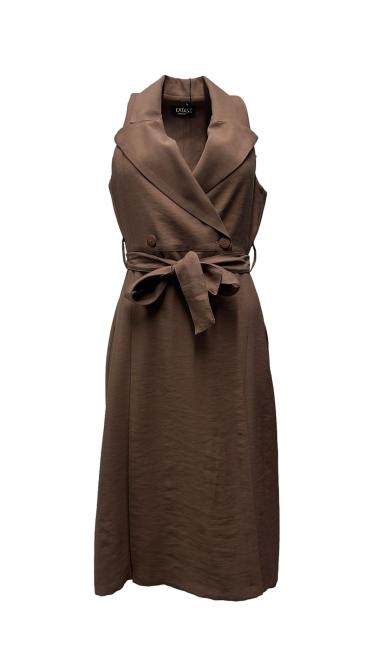 Abito portafoglio misto lino