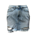 Minigonna jeans chiaro