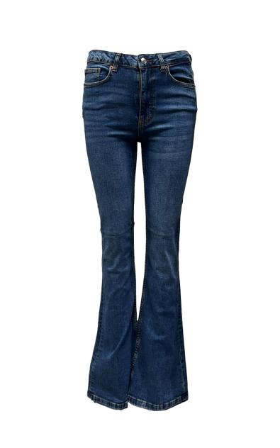 Jeans zampa scuro