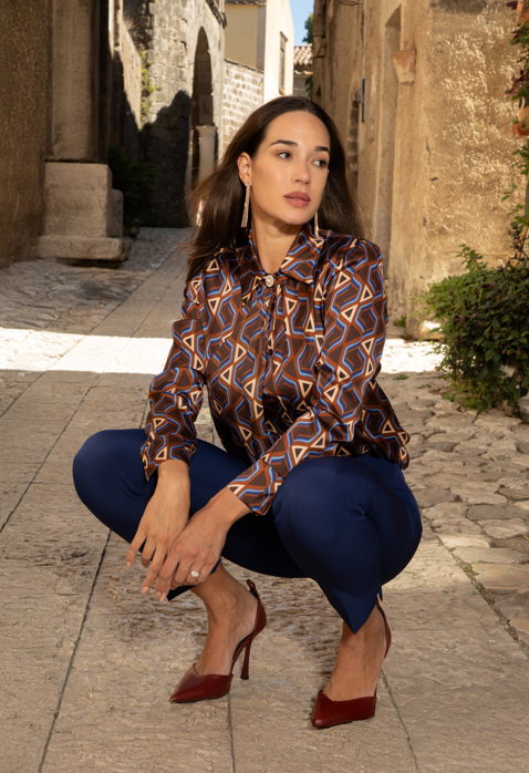 Camicia sciabò raso st.