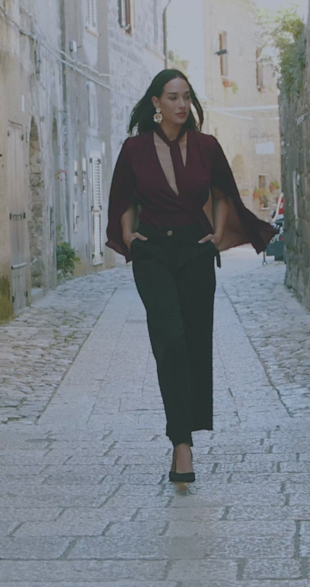 Casacca mk aperta sciarpetta